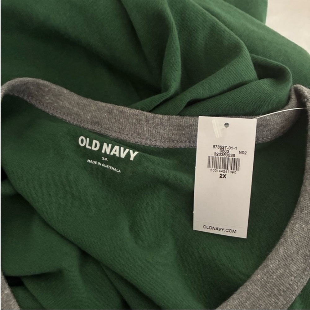 Old Navy Harry Potter Slytherin ringer tee - Picture 5 of 5